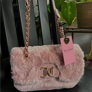 Juicy Couture Fashion Vibe Flap Crossbody - Blush Pink💗